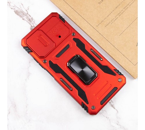 Ударостійкий чохол Camshield Army Ring для Xiaomi Poco X5 Pro 5G / Note 12 Pro 5G Червоний / Red Ударостійкий чохол Camshield Army Ring для Xiaomi Poco X5 Pro 5G / Note 12 Pro 5G Червоний / Red