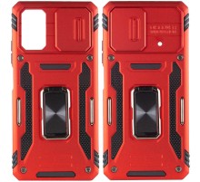 Ударостійкий чохол Camshield Army Ring для Xiaomi Poco X5 5G / Note 12 5G Червоний / Red