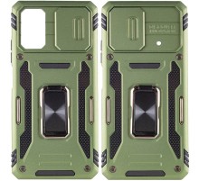 Ударостійкий чохол Camshield Army Ring для Xiaomi Poco X5 5G / Note 12 5G Оливковий / Army Green