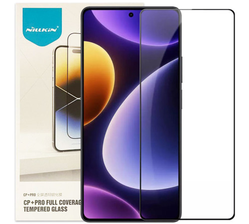 Захисне скло Nillkin (CP+PRO) для Xiaomi Redmi K60 / K60 Pro / K60E / Poco F5 Pro Чорний
