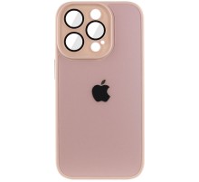 Чохол TPU+Glass Sapphire Midnight для Apple iPhone 12 Pro (6.1") Рожевий / Pink Sand