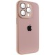 Чохол TPU+Glass Sapphire Midnight для Apple iPhone 12 Pro (6.1") Рожевий / Pink Sand