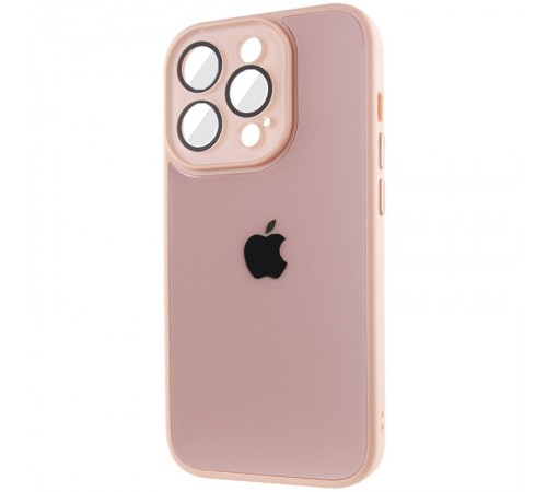 Чохол TPU+Glass Sapphire Midnight для Apple iPhone 12 Pro (6.1") Рожевий / Pink Sand Чохол TPU+Glass Sapphire Midnight для Apple iPhone 12 Pro (6.1") Рожевий / Pink Sand