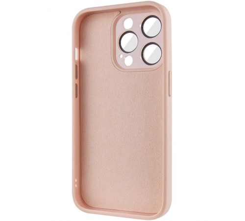 Чохол TPU+Glass Sapphire Midnight для Apple iPhone 12 Pro (6.1") Рожевий / Pink Sand Чохол TPU+Glass Sapphire Midnight для Apple iPhone 12 Pro (6.1") Рожевий / Pink Sand