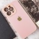 Чохол TPU+Glass Sapphire Midnight для Apple iPhone 12 Pro (6.1") Рожевий / Pink Sand