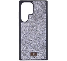 TPU чохол Bling World Rock Diamond для Samsung Galaxy S23 Ultra Срібний