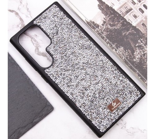 TPU чохол Bling World Rock Diamond для Samsung Galaxy S23 Ultra Срібний TPU чохол Bling World Rock Diamond для Samsung Galaxy S23 Ultra Срібний
