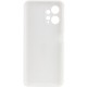 Силіконовий чохол Candy Full Camera для Xiaomi Redmi Note 12 4G Білий / White
