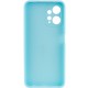 Силіконовий чохол Candy Full Camera для Xiaomi Redmi Note 12 4G Бірюзовий / Turquoise