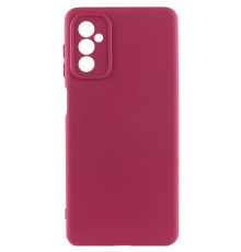 Чохол Silicone Cover Lakshmi Full Camera (AAA) для Samsung Galaxy A24 4G Бордовий / Plum