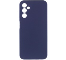 Чохол Silicone Cover Lakshmi Full Camera (AAA) для Samsung Galaxy A24 4G Темно-синій / Midnight blue