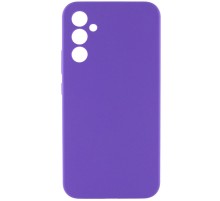 Чохол Silicone Cover Lakshmi Full Camera (AAA) для Samsung Galaxy A34 5G Фіолетовий / Amethyst