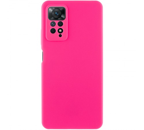 Чохол Silicone Cover Lakshmi Full Camera (AAA) для Xiaomi Redmi Note 11 Pro 4G/5G / 12 Pro 4G Рожевий / Barbie pink