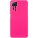 Чохол Silicone Cover Lakshmi Full Camera (AAA) для Xiaomi Redmi Note 11 Pro 4G/5G / 12 Pro 4G Рожевий / Barbie pink