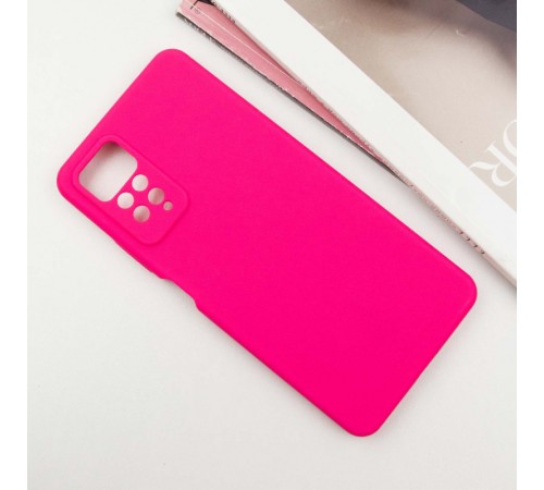 Чохол Silicone Cover Lakshmi Full Camera (AAA) для Xiaomi Redmi Note 11 Pro 4G/5G / 12 Pro 4G Рожевий / Barbie pink