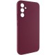 Чохол Silicone Cover Lakshmi Full Camera (AAA) для Samsung Galaxy A54 5G Бордовий / Plum