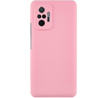 Чохол Silicone Cover Lakshmi Full Camera (AAA) для Xiaomi Redmi Note 10 Pro / 10 Pro Max Рожевий / Light pink