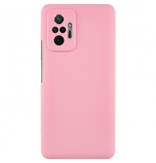Чохол Silicone Cover Lakshmi Full Camera (AAA) для Xiaomi Redmi Note 10 Pro / 10 Pro Max Рожевий / Light pink