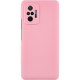 Чохол Silicone Cover Lakshmi Full Camera (AAA) для Xiaomi Redmi Note 10 Pro / 10 Pro Max Рожевий / Light pink