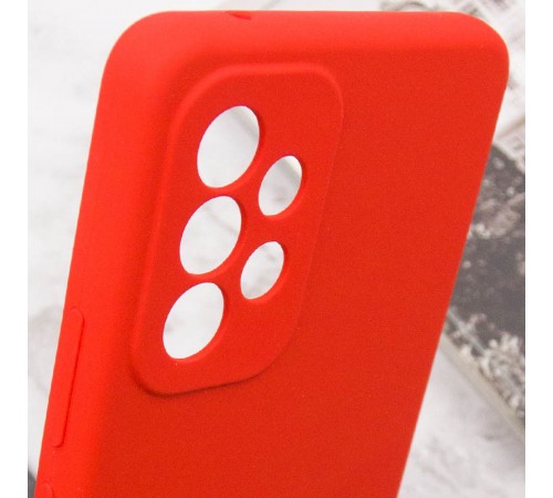 Чохол Silicone Cover Lakshmi Full Camera (AAA) для Samsung Galaxy A73 5G Червоний / Red Чохол Silicone Cover Lakshmi Full Camera (AAA) для Samsung Galaxy A73 5G Червоний / Red
