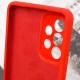 Чохол Silicone Cover Lakshmi Full Camera (AAA) для Samsung Galaxy A73 5G Червоний / Red