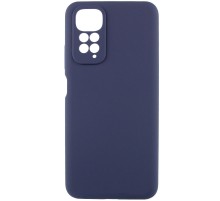 Чохол Silicone Cover Lakshmi Full Camera (AAA) для Xiaomi Redmi Note 11 (Global) / Note 11S Темно-синій / Midnight blue