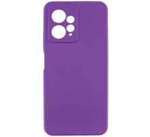Чохол Silicone Cover Lakshmi Full Camera (AAA) для Xiaomi Redmi Note 12 4G Фіолетовий / Amethyst