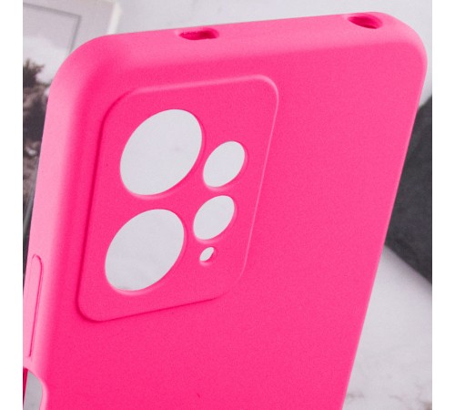 Чохол Silicone Cover Lakshmi Full Camera (AAA) для Xiaomi Redmi Note 12 4G Рожевий / Barbie pink Чохол Silicone Cover Lakshmi Full Camera (AAA) для Xiaomi Redmi Note 12 4G Рожевий / Barbie pink
