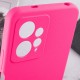Чохол Silicone Cover Lakshmi Full Camera (AAA) для Xiaomi Redmi Note 12 4G Рожевий / Barbie pink