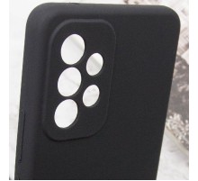 Чохол Silicone Cover Lakshmi Full Camera (AAA) для Samsung Galaxy A33 5G Чорний / Black