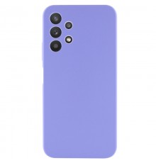 Чохол Silicone Cover Lakshmi Full Camera (AAA) для Samsung Galaxy A32 4G Бузковий / Dasheen