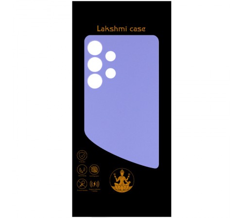 Чохол Silicone Cover Lakshmi Full Camera (AAA) для Samsung Galaxy A32 4G Бузковий / Dasheen
