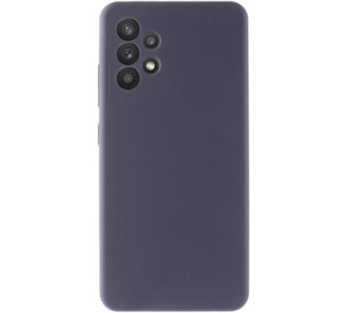 Чохол Silicone Cover Lakshmi Full Camera (AAA) для Samsung Galaxy A32 4G Сірий / Dark Gray