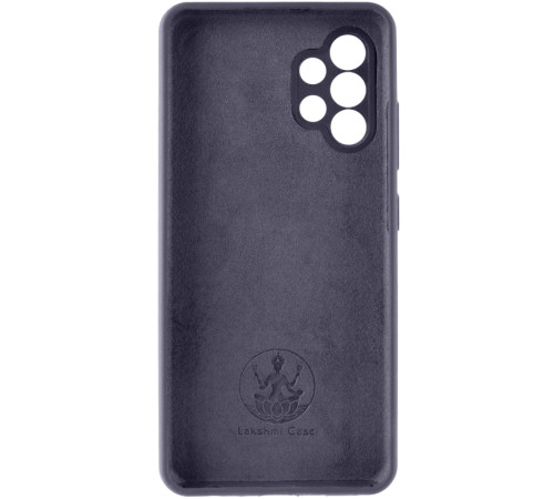 Чохол Silicone Cover Lakshmi Full Camera (AAA) для Samsung Galaxy A32 4G Сірий / Dark Gray
