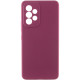 Чохол Silicone Cover Lakshmi Full Camera (AAA) для Samsung Galaxy A53 5G Бордовий / Plum