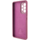 Чохол Silicone Cover Lakshmi Full Camera (AAA) для Samsung Galaxy A53 5G Бордовий / Plum
