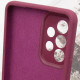 Чохол Silicone Cover Lakshmi Full Camera (AAA) для Samsung Galaxy A53 5G Бордовий / Plum