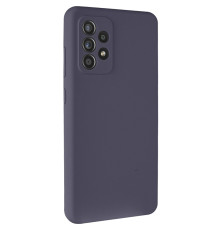 Чохол Silicone Cover Lakshmi Full Camera (AAA) для Samsung Galaxy A52 4G / A52 5G / A52s Сірий / Dark Gray