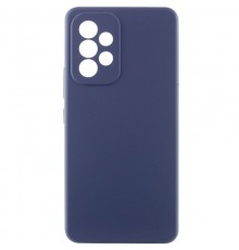 Чохол Silicone Cover Lakshmi Full Camera (AAA) для Samsung Galaxy A52 4G / A52 5G / A52s Темно-синій / Midnight blue