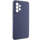 Чохол Silicone Cover Lakshmi Full Camera (AAA) для Samsung Galaxy A52 4G / A52 5G / A52s Темно-синій / Midnight blue