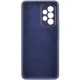 Чохол Silicone Cover Lakshmi Full Camera (AAA) для Samsung Galaxy A52 4G / A52 5G / A52s Темно-синій / Midnight blue
