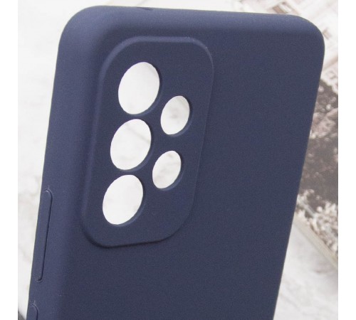 Чохол Silicone Cover Lakshmi Full Camera (AAA) для Samsung Galaxy A52 4G / A52 5G / A52s Темно-синій / Midnight blue Чохол Silicone Cover Lakshmi Full Camera (AAA) для Samsung Galaxy A52 4G / A52 5G / A52s Темно-синій / Midnight blue