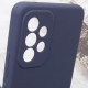 Чохол Silicone Cover Lakshmi Full Camera (AAA) для Samsung Galaxy A52 4G / A52 5G / A52s Темно-синій / Midnight blue