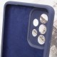 Чохол Silicone Cover Lakshmi Full Camera (AAA) для Samsung Galaxy A52 4G / A52 5G / A52s Темно-синій / Midnight blue