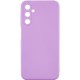 Силіконовий чохол Candy Full Camera для Samsung Galaxy A24 4G Бузковий / Dasheen