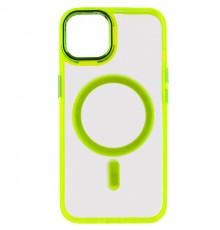 Чохол TPU Iris with MagSafe для Apple iPhone 12 Pro Max (6.7") Жовтий