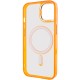Чохол TPU Iris with MagSafe для Apple iPhone 12 Pro Max (6.7") Помаранчевий
