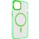 Чохол TPU Iris with MagSafe для Apple iPhone 12 Pro Max (6.7") Салатовий