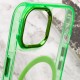 Чохол TPU Iris with MagSafe для Apple iPhone 12 Pro Max (6.7") Салатовий