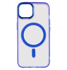 Чохол TPU Iris with MagSafe для Apple iPhone 12 Pro Max (6.7") Синій